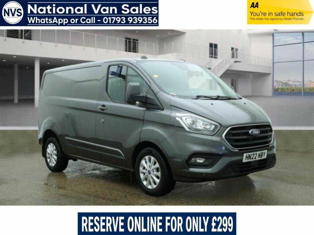 Ford Transit Custom 2.0 280 Ecoblue Limited L1 H1 Euro 6 Ss HN22NBY Grey #2