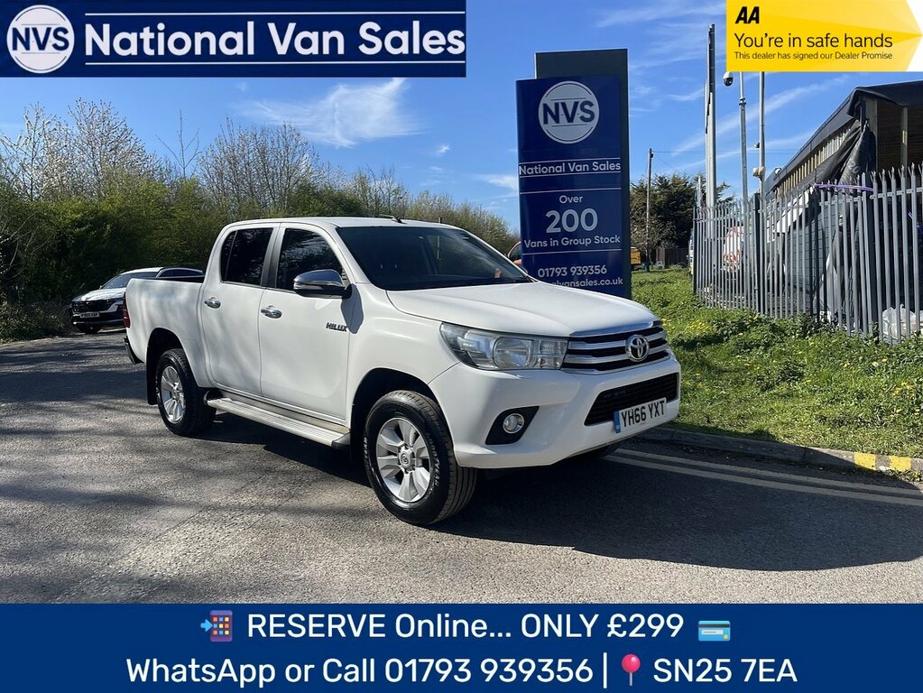 Toyota HILUX 2.4 D-4d Icon 4Wd Euro 6 3.5T White