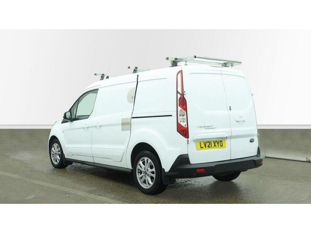 Ford Transit Connect 1.5 240 Ecoblue Limited L2 Euro 6 Ss LV21XYO White #4