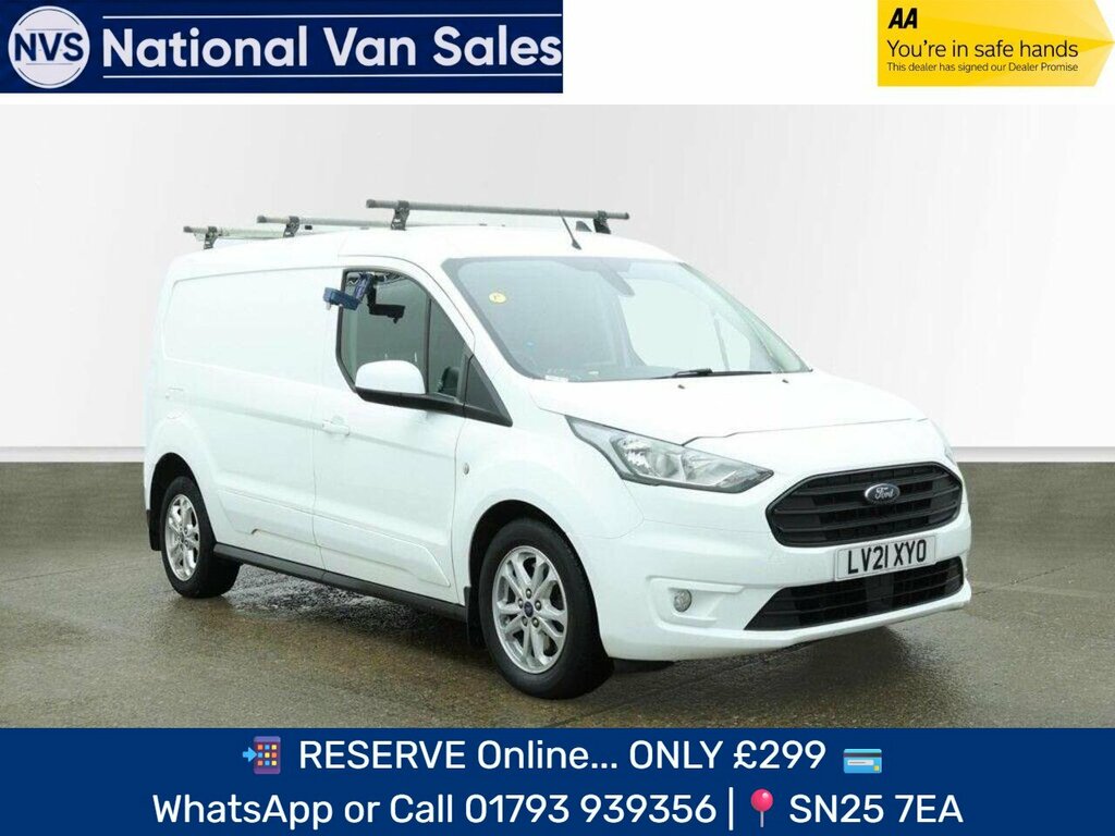 Ford Transit Connect 1.5 240 Ecoblue Limited L2 Euro 6 Ss White