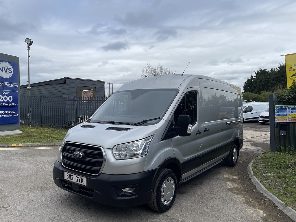 Ford Transit Custom Transit Trend Panel Van 1 SM21GYK Silver #2