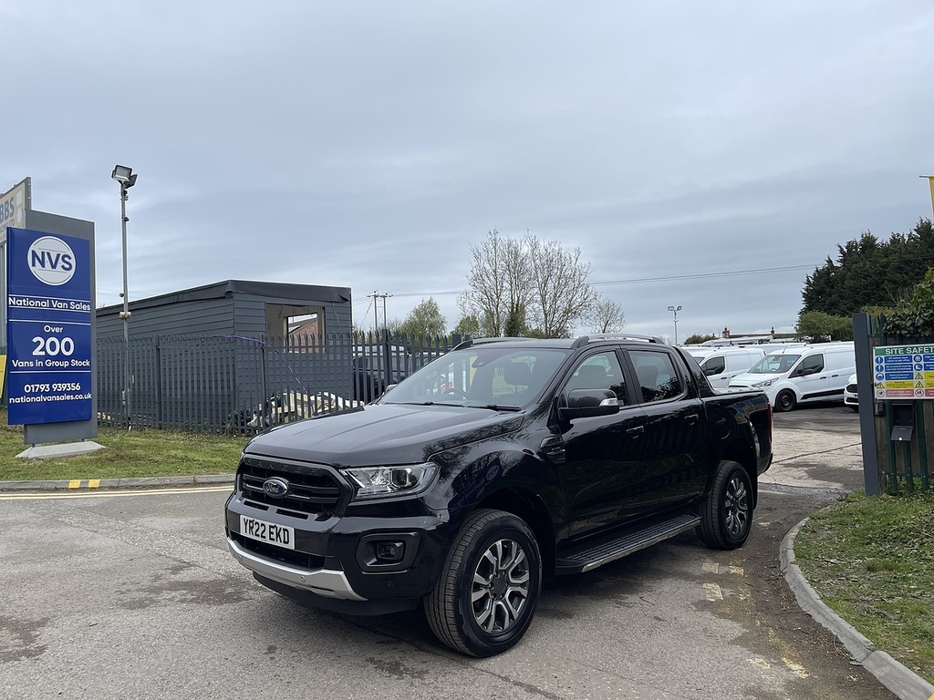 Ford Ranger 2.0 Ecoblue Wildtrak 4Wd Euro 6 Ss YR22EKD Black #2