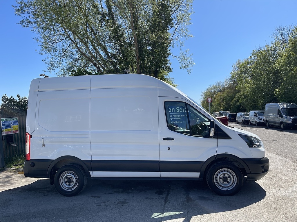Ford Transit Custom 2.0 350 Ecoblue Fwd L2 H3 Euro 6 LF18RSZ White #3