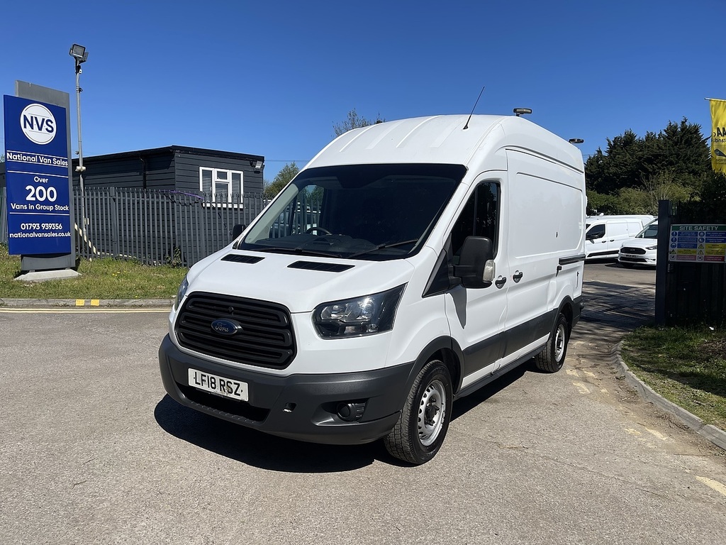 Ford Transit Custom 2.0 350 Ecoblue Fwd L2 H3 Euro 6 LF18RSZ White #2
