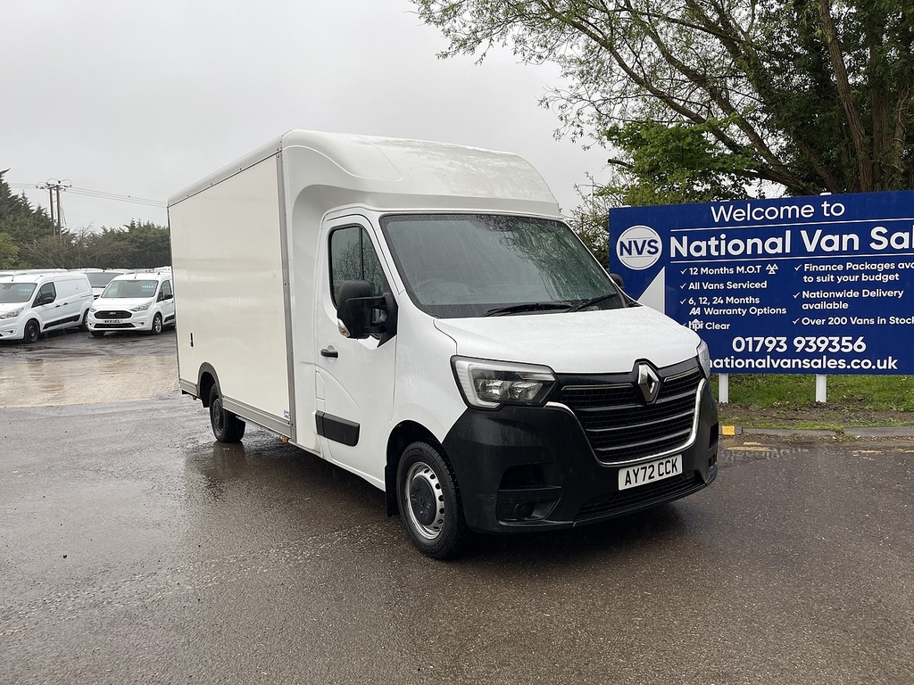 Renault Master 2.3 Dci Energy 35 Business Loloader Luton Dies White