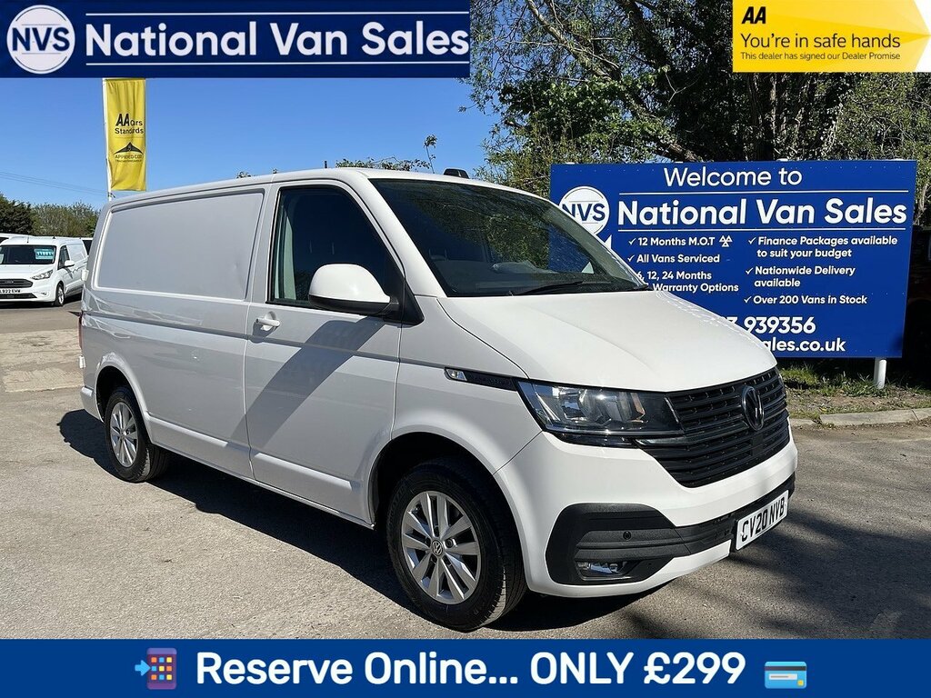Volkswagen Transporter 2.0 Tdi T28 Highline Fwd Swb Euro 6 Ss White