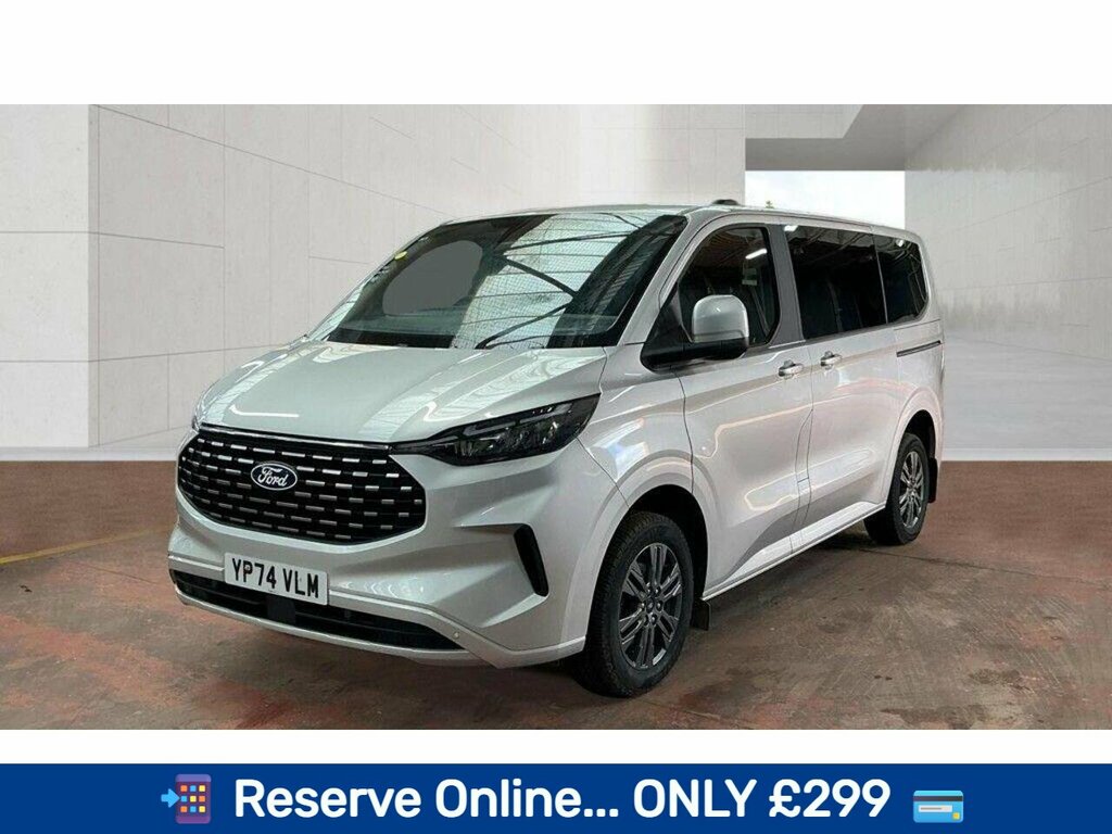 Ford Tourneo Custom Tourneo Custom Titanium Luxe Minibus 1 Dies YP74VLM Silver #2