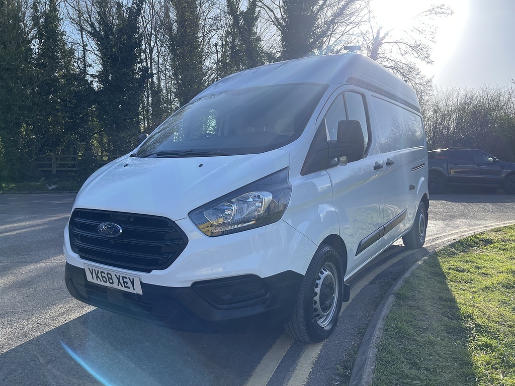 Ford Transit Custom 2.0 320 Ecoblue Panel Van L2 H2 YK68XEY White #5