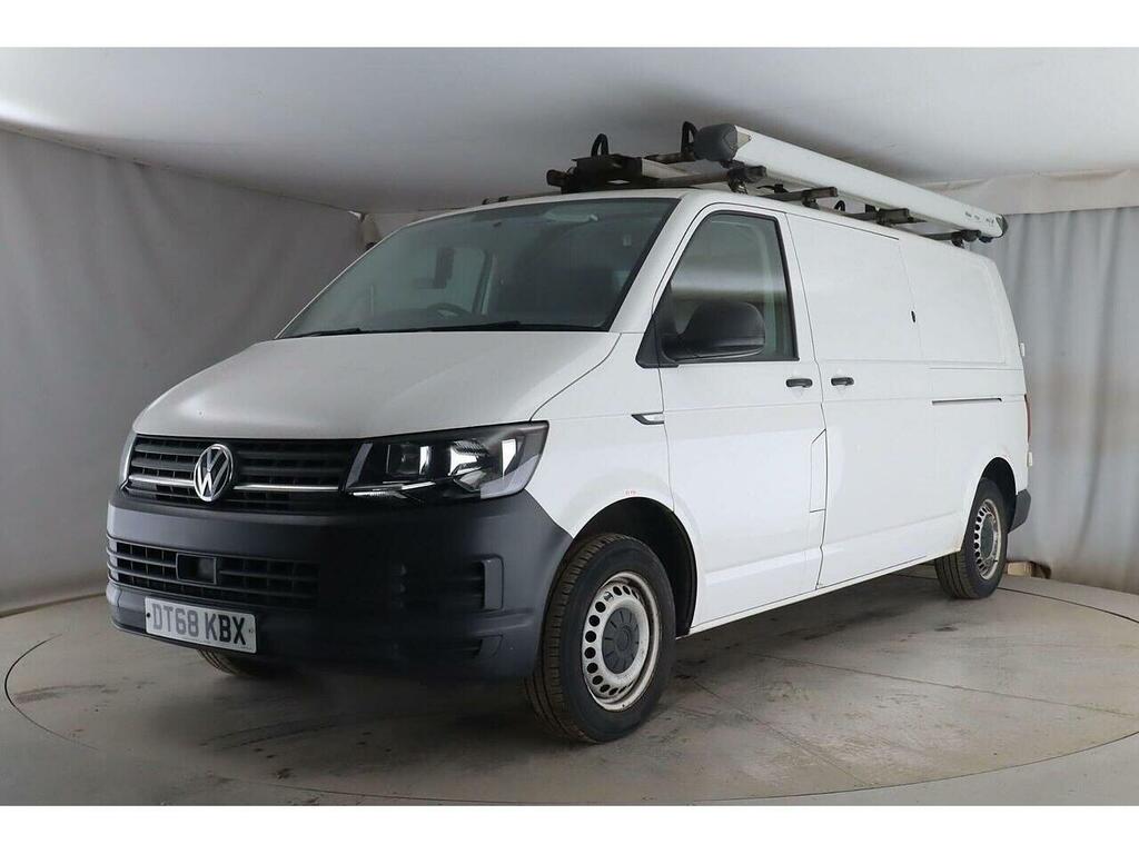 Volkswagen Transporter 2.0 Tdi T32 Bluemotion Tech Startline Fwd Lwb Euro DT68KBX White #2