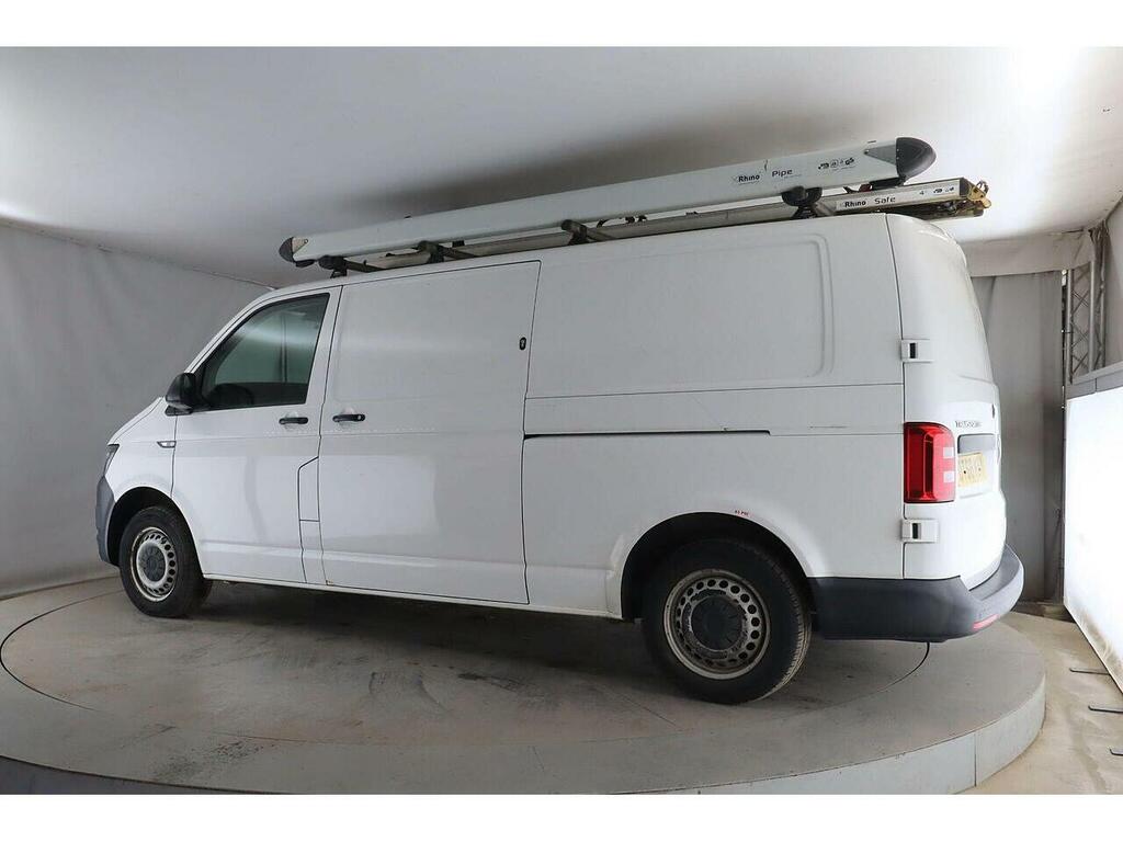 Volkswagen Transporter 2.0 Tdi T32 Bluemotion Tech Startline Fwd Lwb Euro DT68KBX White #3