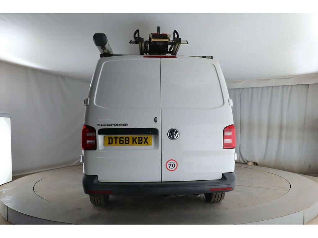 Volkswagen Transporter 2.0 Tdi T32 Bluemotion Tech Startline Fwd Lwb Euro DT68KBX White #4