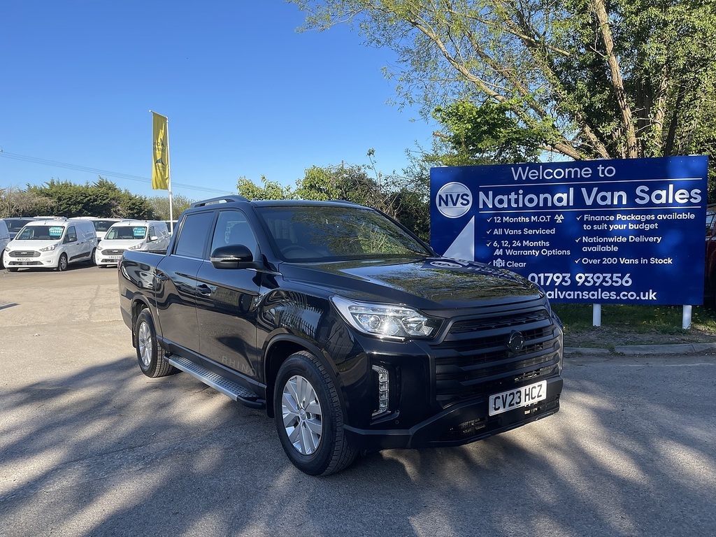 SsangYong Musso Musso Rhino Pickup 2 CV23HCZ Black #4