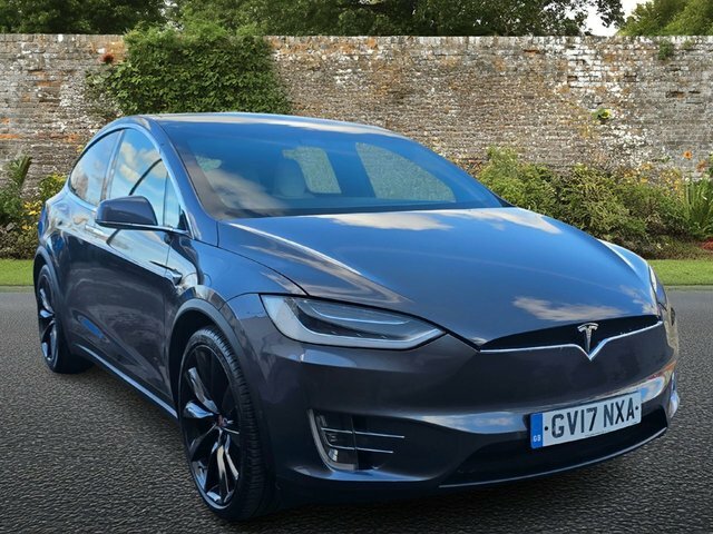 Tesla Model X 90D Dual Motor Suv 4Wde 417 B Silver
