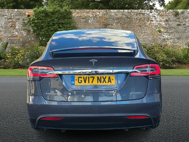 Tesla Model X 90D Dual Motor Suv 4Wde 417 B GV17NXA Silver #5