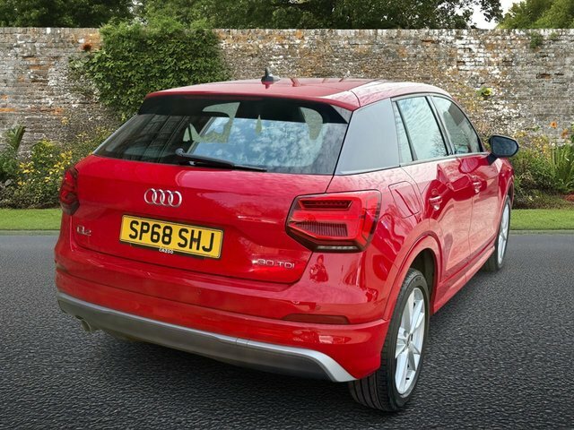 Audi Q2 1.6 Tdi 30 S Line Suv Euro 6 S SP68SHJ Red #5