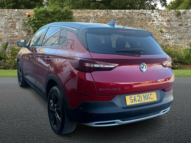 Vauxhall Grandland X 1.2 Turbo Sri Nav Suv Euro 6 S SA21NKC Red #6