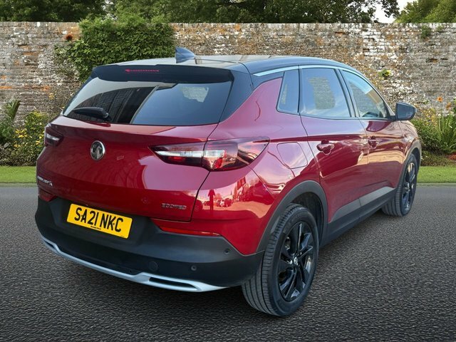 Vauxhall Grandland X 1.2 Turbo Sri Nav Suv Euro 6 S SA21NKC Red #4