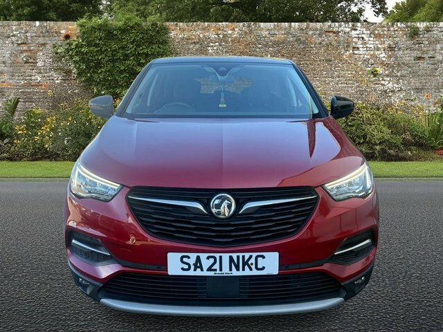 Vauxhall Grandland X 1.2 Turbo Sri Nav Suv Euro 6 S SA21NKC Red #2
