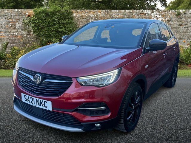 Vauxhall Grandland X 1.2 Turbo Sri Nav Suv Euro 6 S SA21NKC Red #3