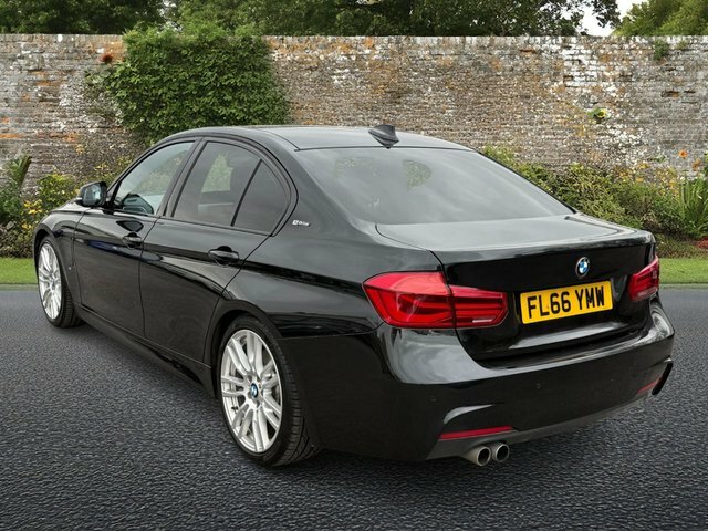 BMW 3 Series 2.0 330E 7.6Kwh M Sport Saloon Plug-in FL66YMW Black #4
