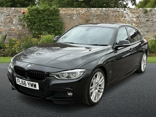BMW 3 Series 2.0 330E 7.6Kwh M Sport Saloon Plug-in FL66YMW Black #3