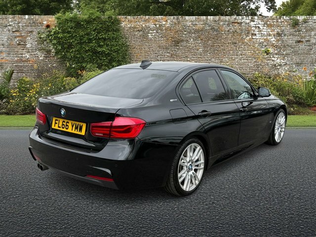 BMW 3 Series 2.0 330E 7.6Kwh M Sport Saloon Plug-in FL66YMW Black #6