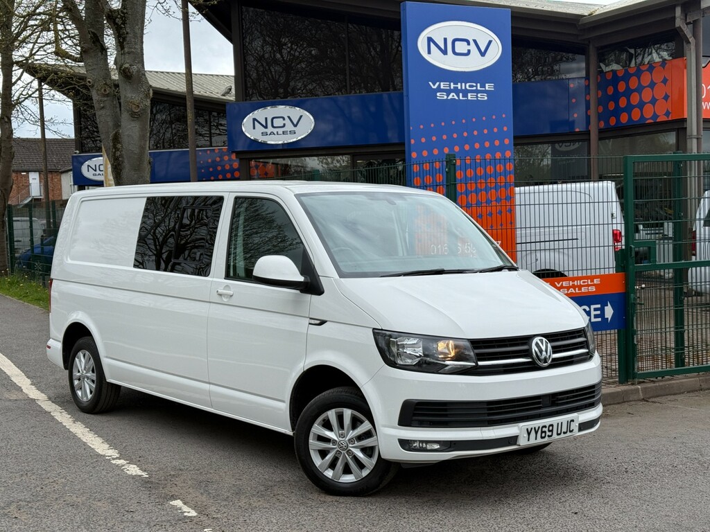 Volkswagen Transporter T30 Tdi Highline Lwb Kombi Dsg Vw T6 No Vat White