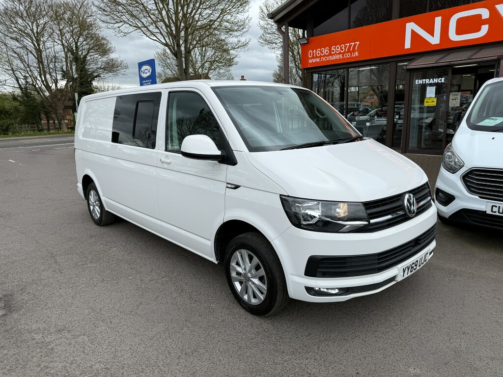 Volkswagen Transporter T30 Tdi Highline Lwb Kombi Dsg Vw T6 No Vat YY69UJC White #5