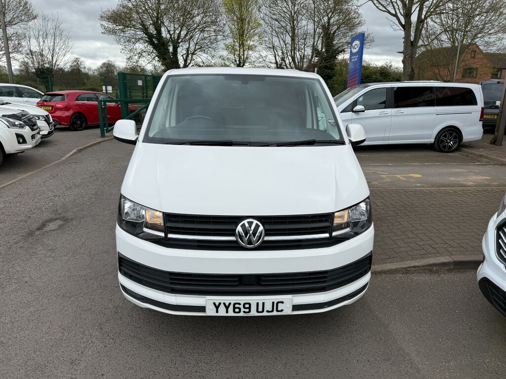 Volkswagen Transporter T30 Tdi Highline Lwb Kombi Dsg Vw T6 No Vat YY69UJC White #4