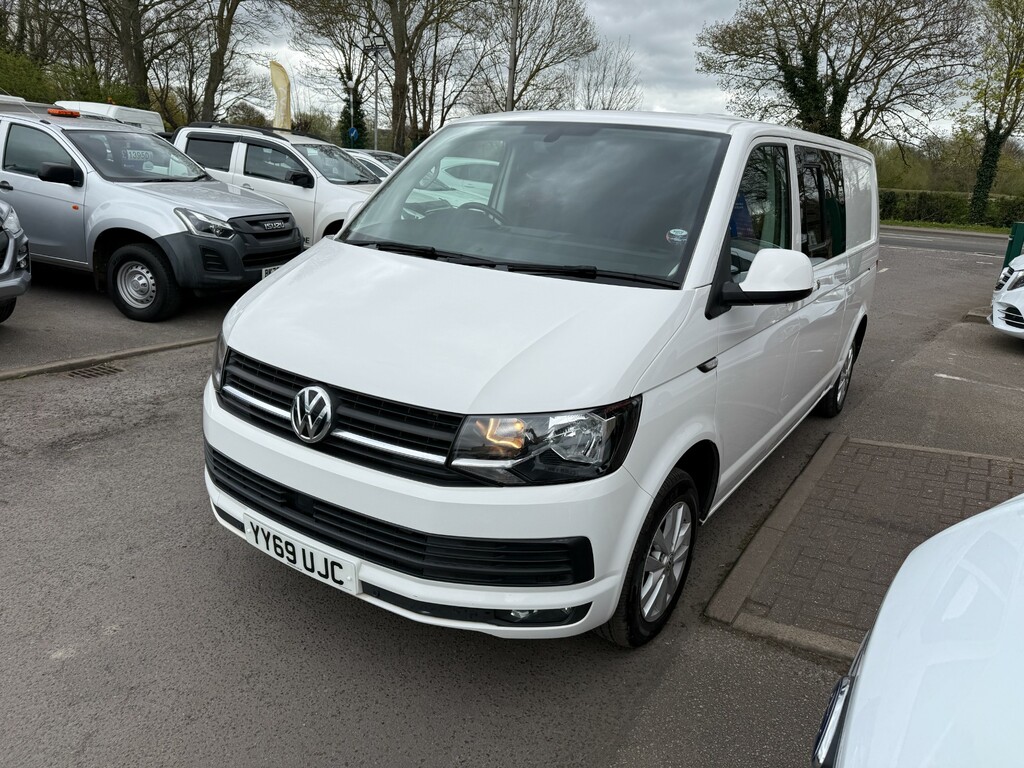 Volkswagen Transporter T30 Tdi Highline Lwb Kombi Dsg Vw T6 No Vat YY69UJC White #3
