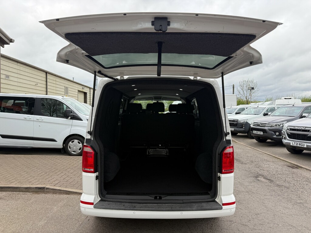 Volkswagen Transporter T30 Tdi Highline Lwb Kombi Dsg Vw T6 No Vat YY69UJC White #6