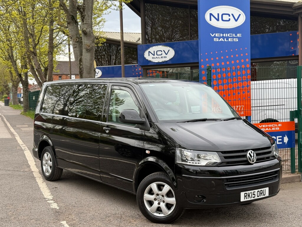 Volkswagen Transporter T32 Tdi Kombi Lwb Crew Van No Vat Vw T5 Black