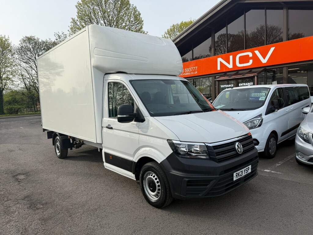 Volkswagen Crafter Cr35 Tdi Lwb Startline Luton Lwb 140 Vw RK21YSP White #6