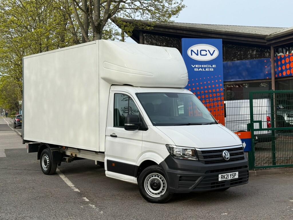 Volkswagen Crafter Cr35 Tdi Lwb Startline Luton Lwb 140 Vw White