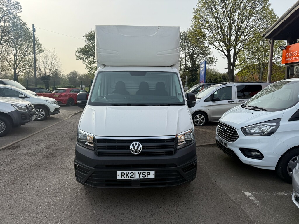 Volkswagen Crafter Cr35 Tdi Lwb Startline Luton Lwb 140 Vw RK21YSP White #5