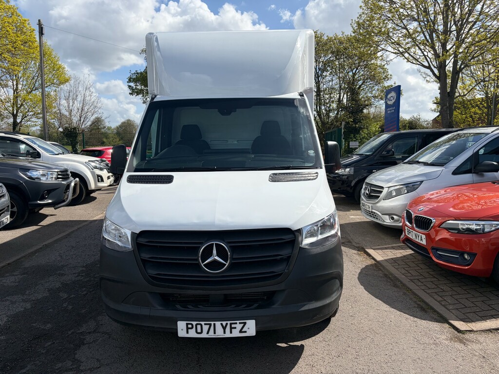 Mercedes-Benz Sprinter 314 Cdi Progressive Luton Low Loader Lwb PO71YFZ White #4