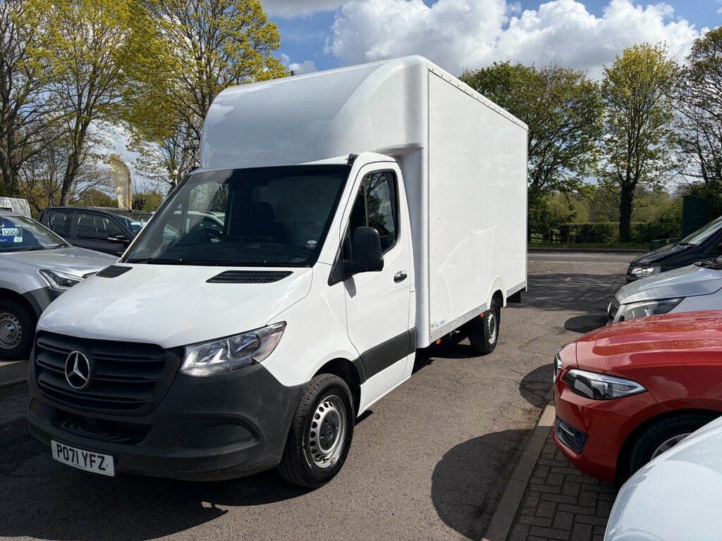Mercedes-Benz Sprinter 314 Cdi Progressive Luton Low Loader Lwb PO71YFZ White #5
