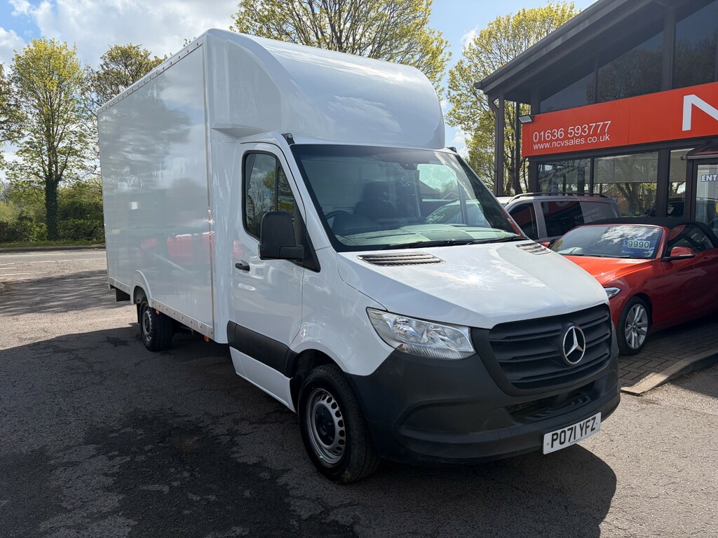 Mercedes-Benz Sprinter 314 Cdi Progressive Luton Low Loader Lwb PO71YFZ White #3