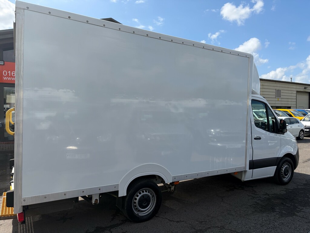 Mercedes-Benz Sprinter 314 Cdi Progressive Luton Low Loader Lwb PO71YFZ White #6