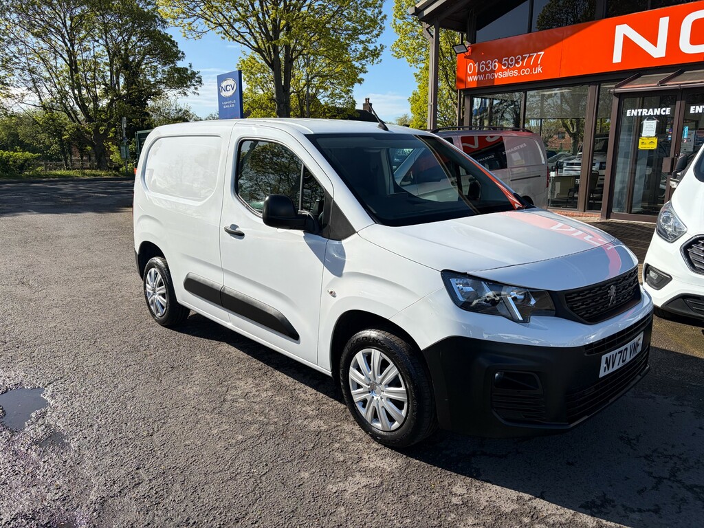 Peugeot Partner Bluehdi Professional L1 NV70VNF White #4