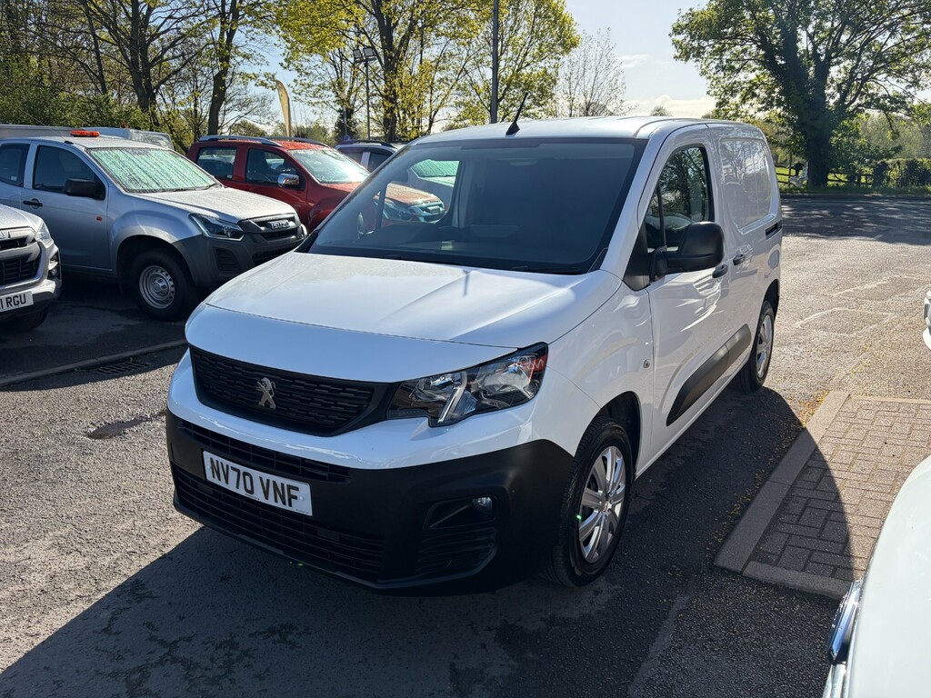 Peugeot Partner Bluehdi Professional L1 NV70VNF White #6