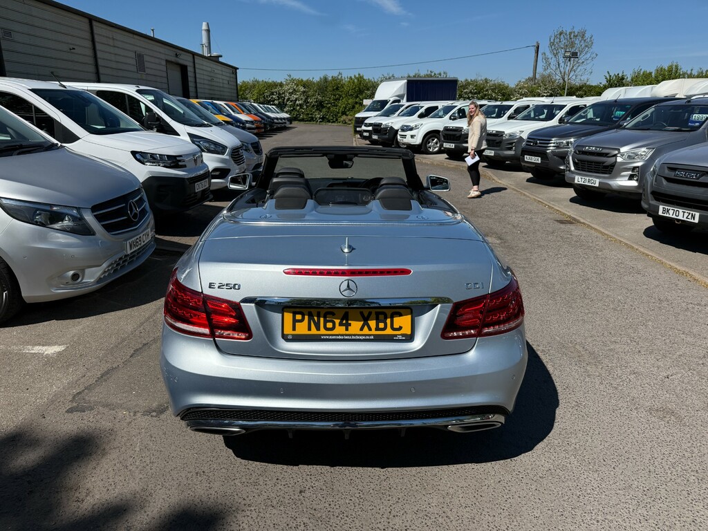 Mercedes-Benz E Class E Class Convertible Cdi Sport Silver #2