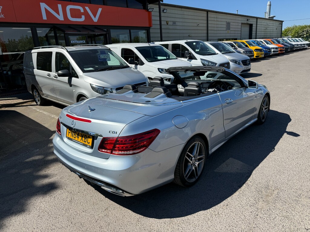Mercedes-Benz E Class E Class Convertible Cdi Sport Silver