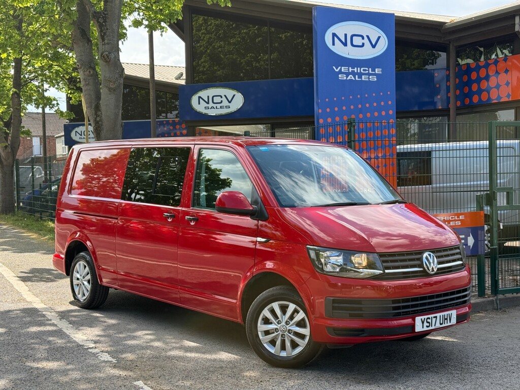 Volkswagen Transporter T28 Tdi Bmt Vw Lwb T6 Half Camper No Vat Red
