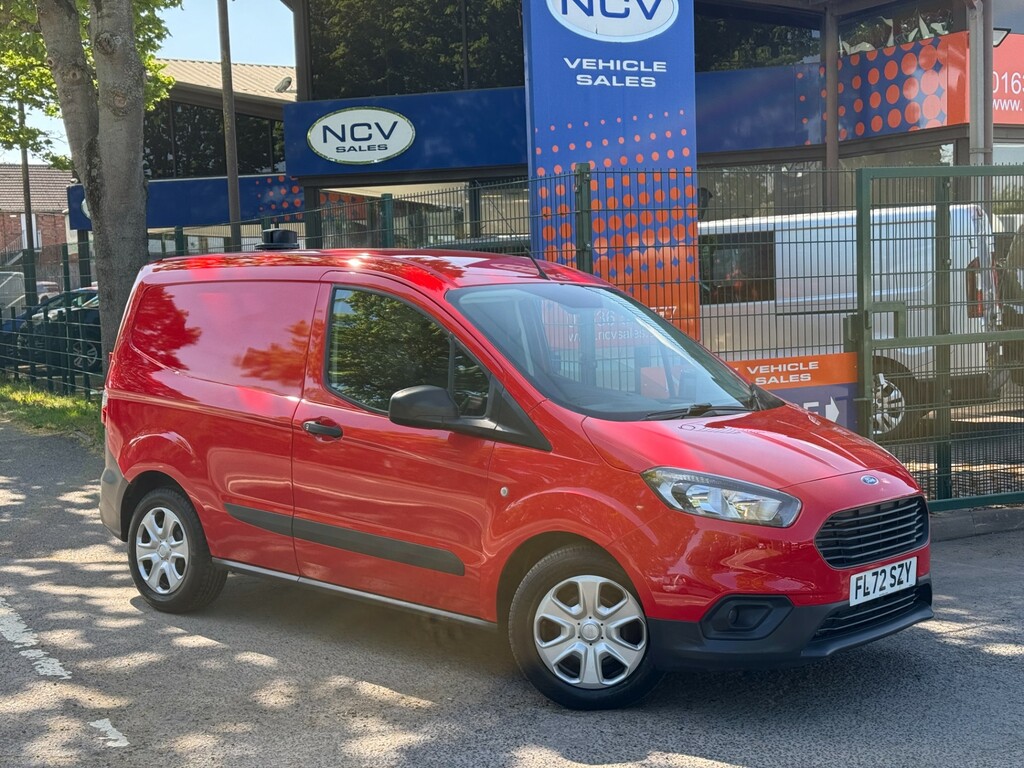 Ford Transit Courier Trend Ac Red Red