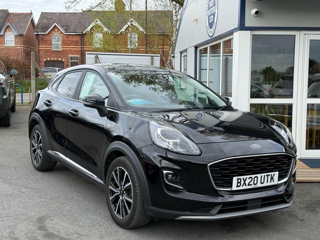 Ford Puma 1.0T Ecoboost Titanium Euro 6 Ss Black