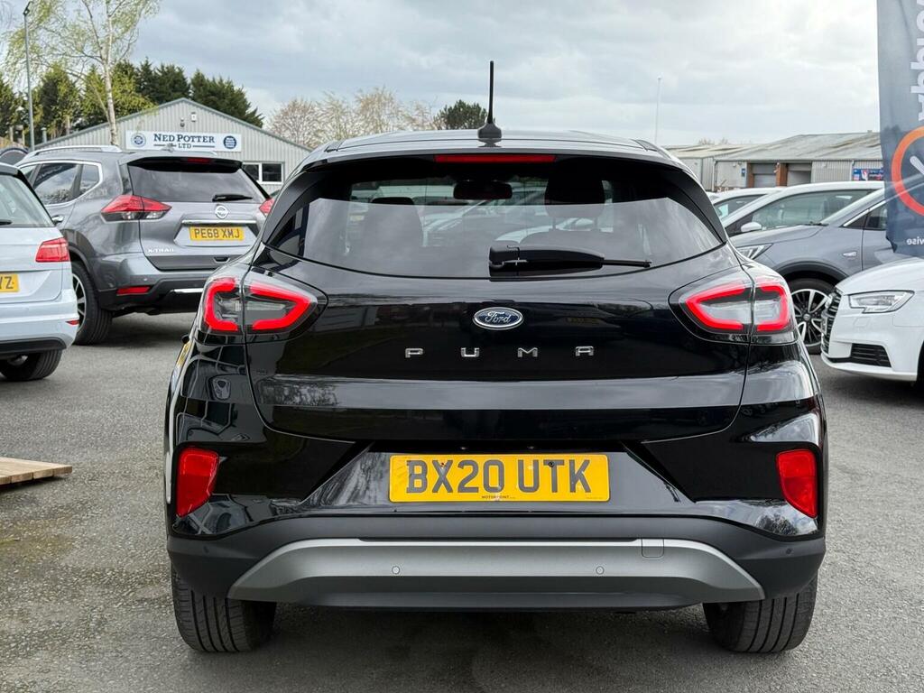 Ford Puma 1.0T Ecoboost Titanium Euro 6 Ss BX20UTK Black #4