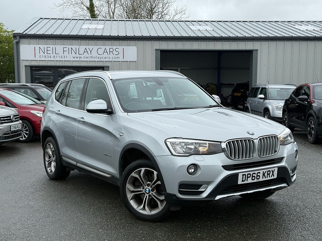 BMW X3 20D Xline Silver