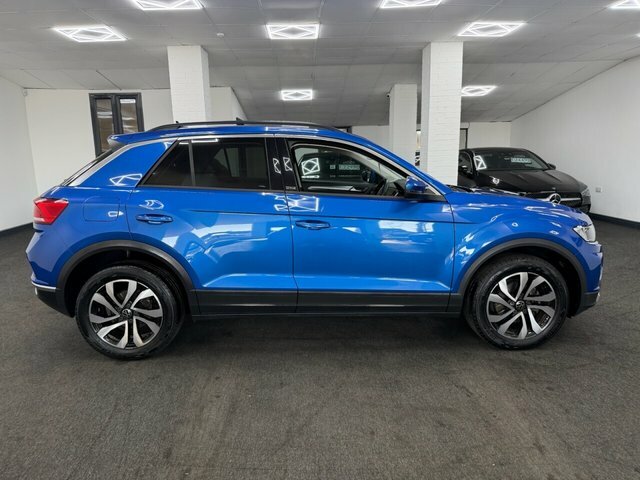 Volkswagen T-Roc 2021 1.5 Tsi Evo Active Suv Euro Blue #5