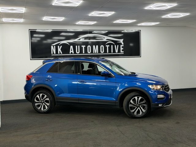 Volkswagen T-Roc 2021 1.5 Tsi Evo Active Suv Euro Blue #3